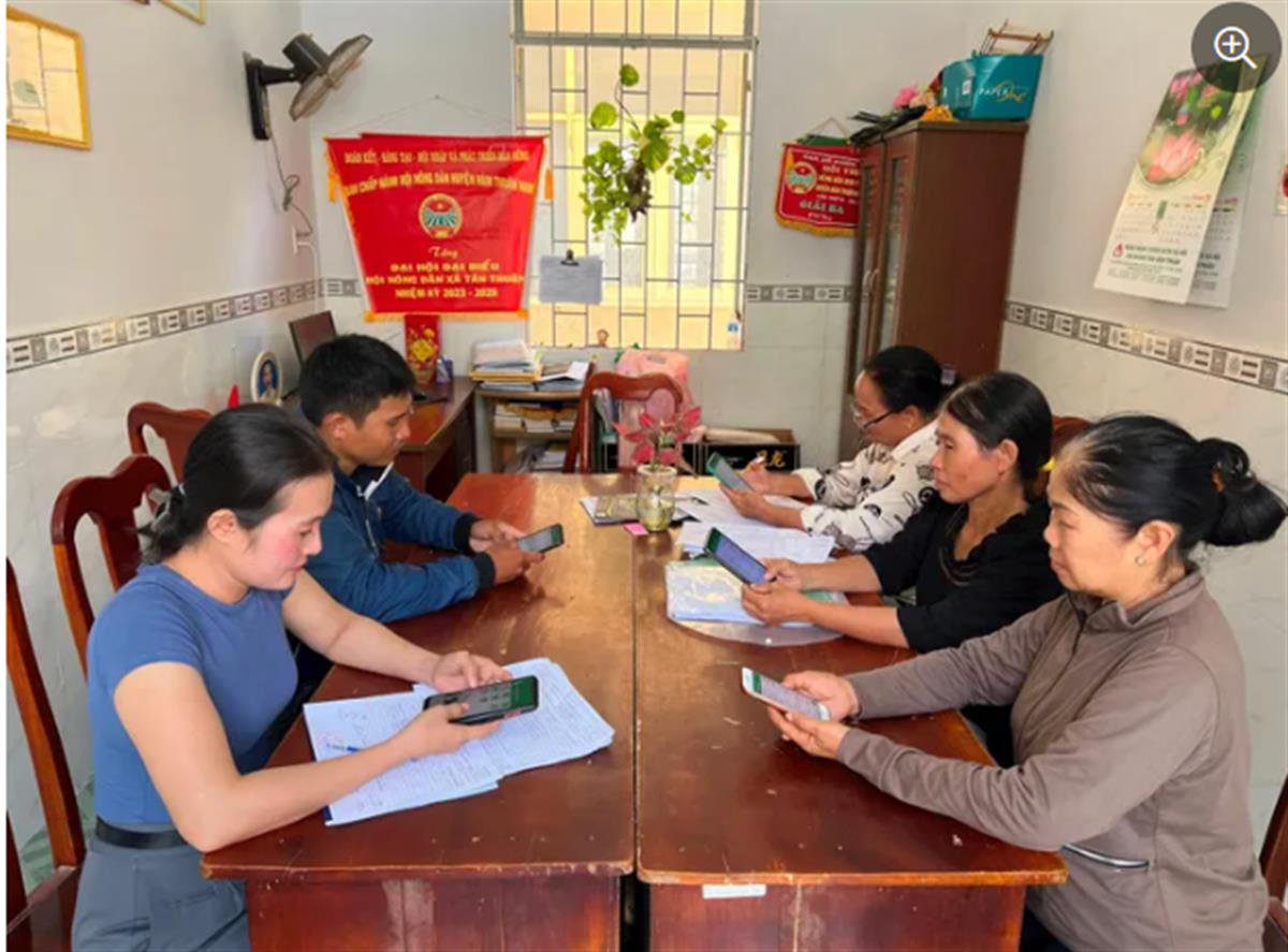 Bình Thuận: 'Số hóa' tín dụng chính sách đến với người nghèo
