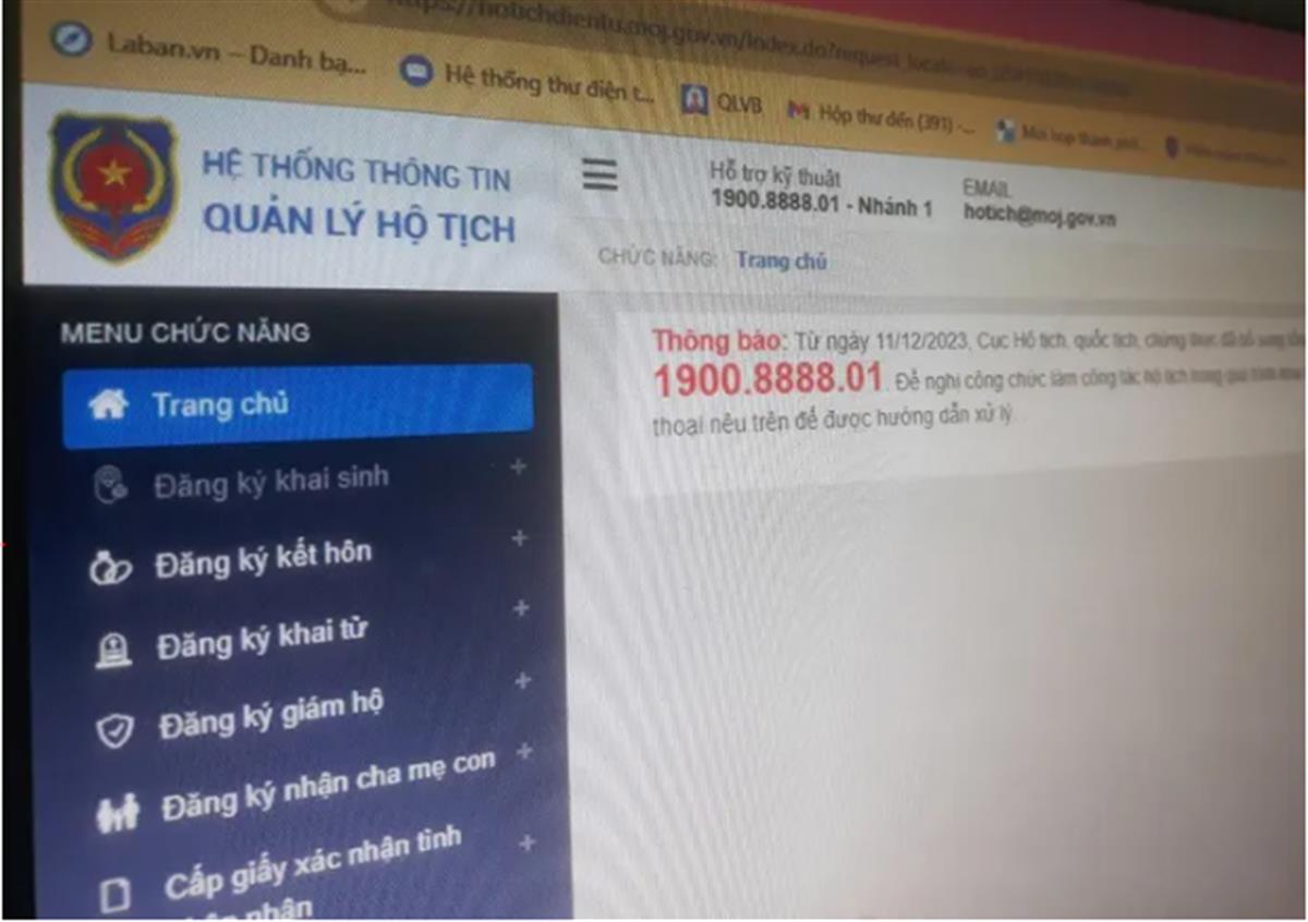 Bình Thuận: Nỗ lực số hóa sổ hộ tịch